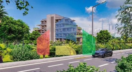 Квартиры планировки 1+1 в районе Алтынташ - Анталия