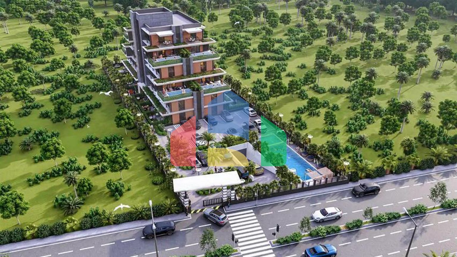 Квартиры планировки 1+1 в районе Алтынташ - Анталия