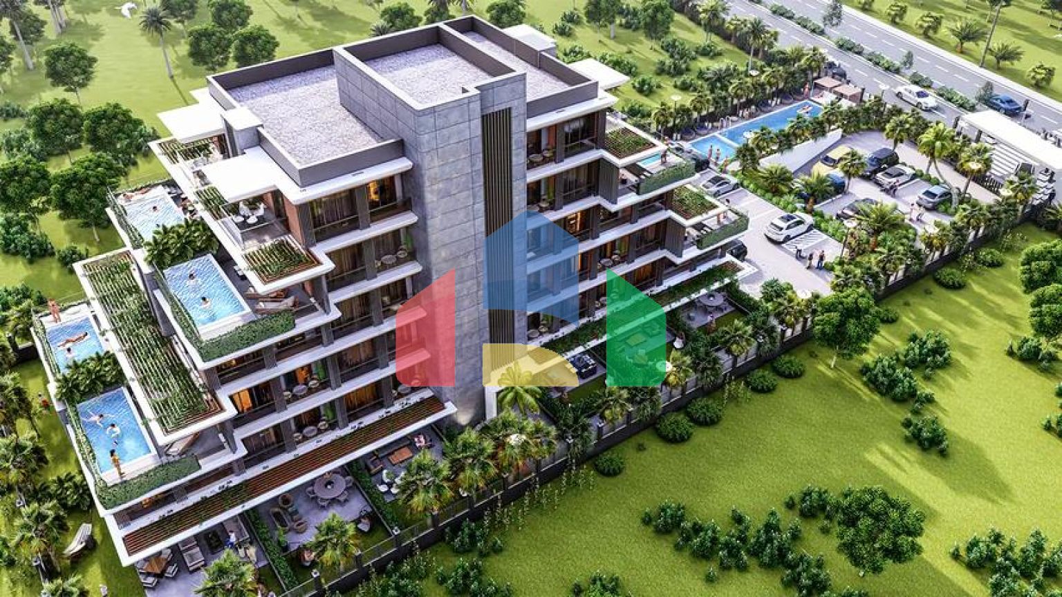 Квартиры планировки 1+1 в районе Алтынташ - Анталия