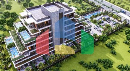 Квартиры планировки 1+1 в районе Алтынташ - Анталия