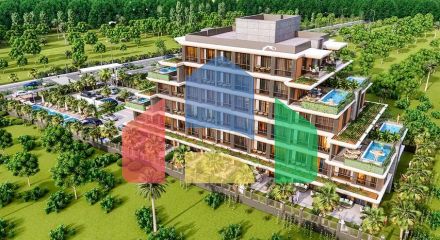 Квартиры планировки 1+1 в районе Алтынташ - Анталия