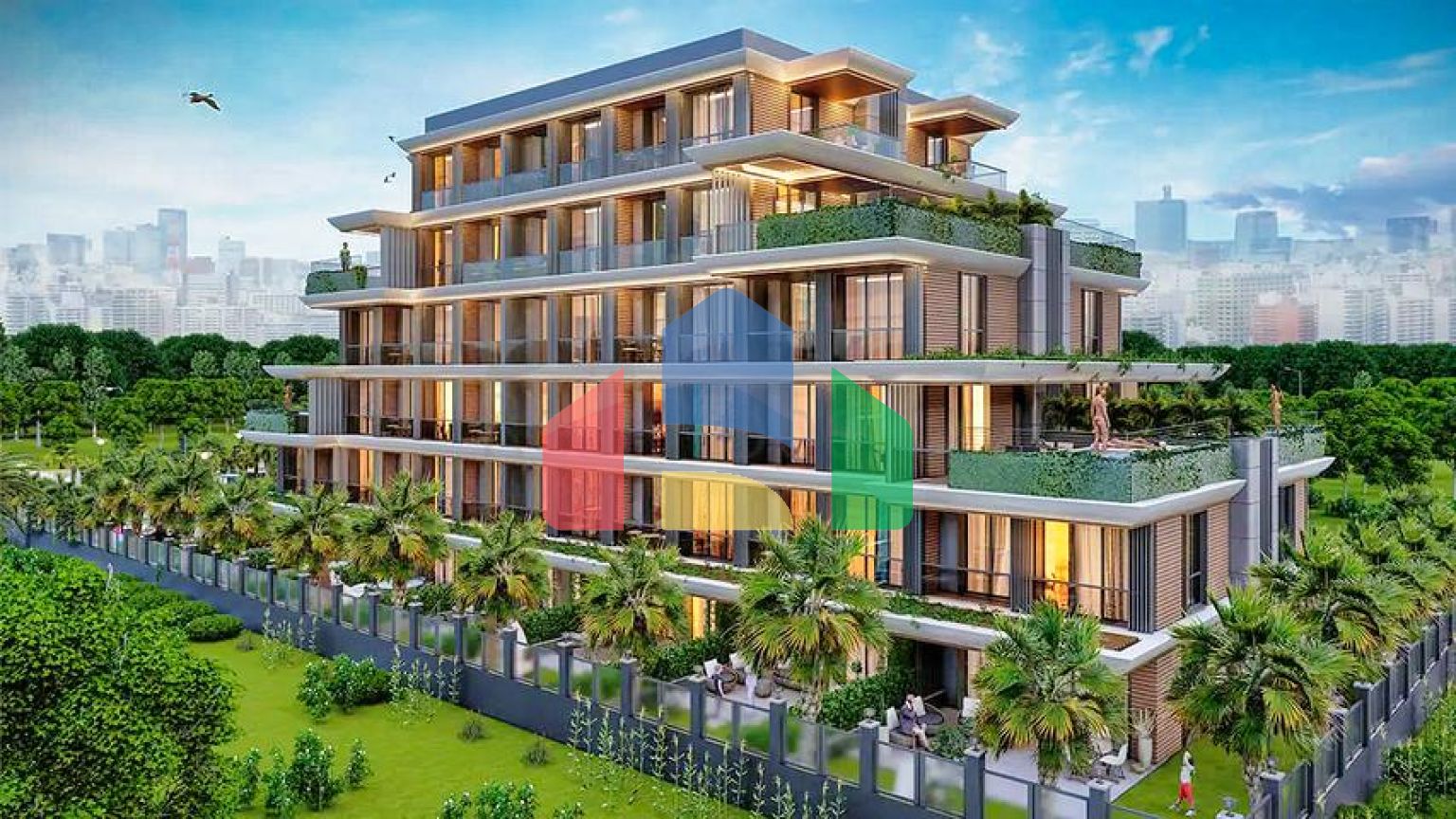 Квартиры планировки 1+1 в районе Алтынташ - Анталия