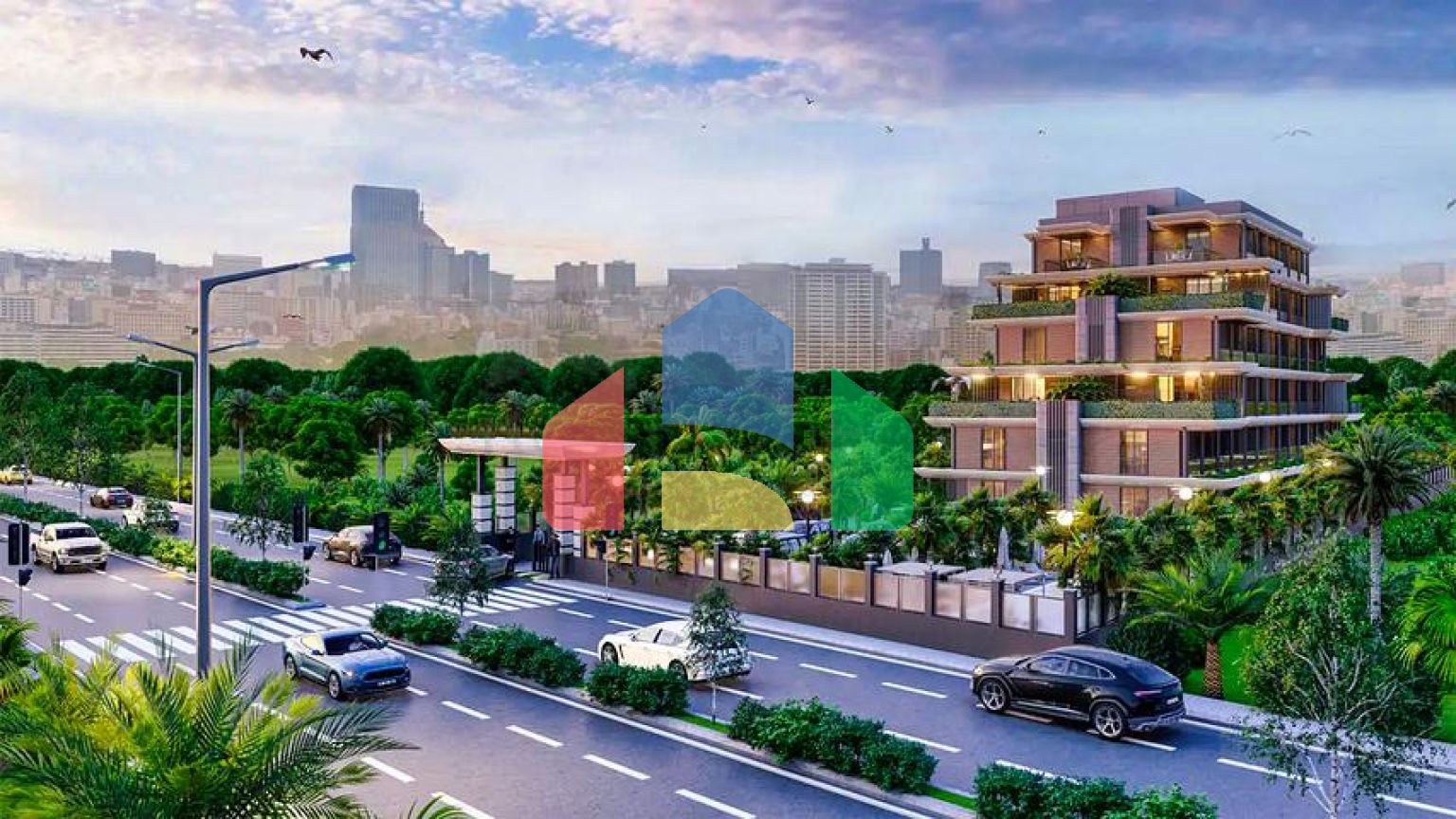 Квартиры планировки 1+1 в районе Алтынташ - Анталия