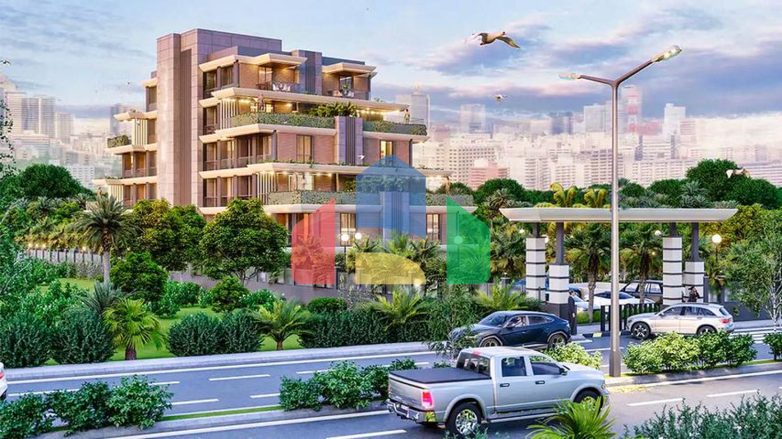 Квартиры планировки 1+1 в районе Алтынташ - Анталия