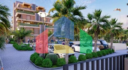 Квартиры планировки 1+1 в районе Алтынташ - Анталия