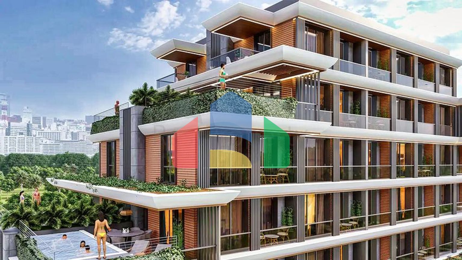 Квартиры планировки 1+1 в районе Алтынташ - Анталия