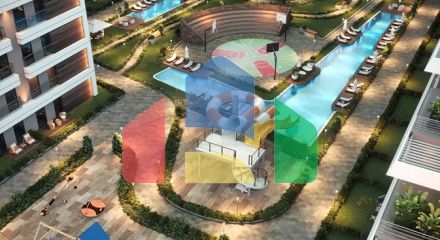 Квартира планування 1 + 1 в районі Алтинташ - Анталія, що розвивається