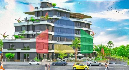 Инвестиционный проект в районе Алтынташ - Анталия