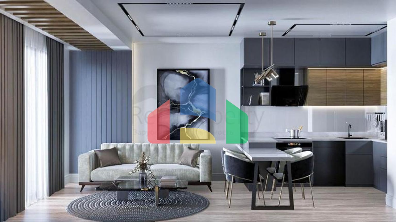 Квартири планування 1 + 1 і 2 + 1 в районі Алтинташ - Анталія