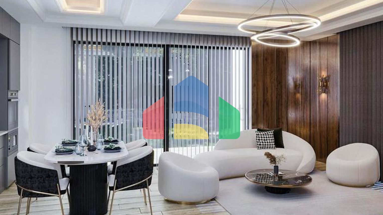 Квартири планування 1 + 1 і 2 + 1 в районі Алтинташ - Анталія