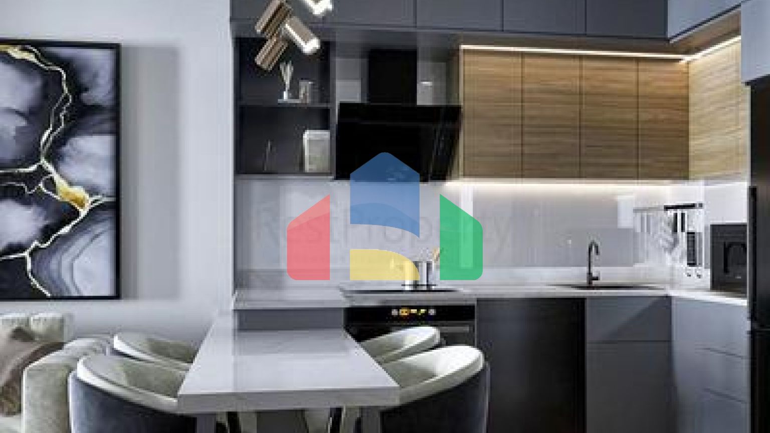 Квартири планування 1 + 1 і 2 + 1 в районі Алтинташ - Анталія