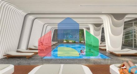 Квартира планування 2 + 1 в районі Алтинташ - Анталія