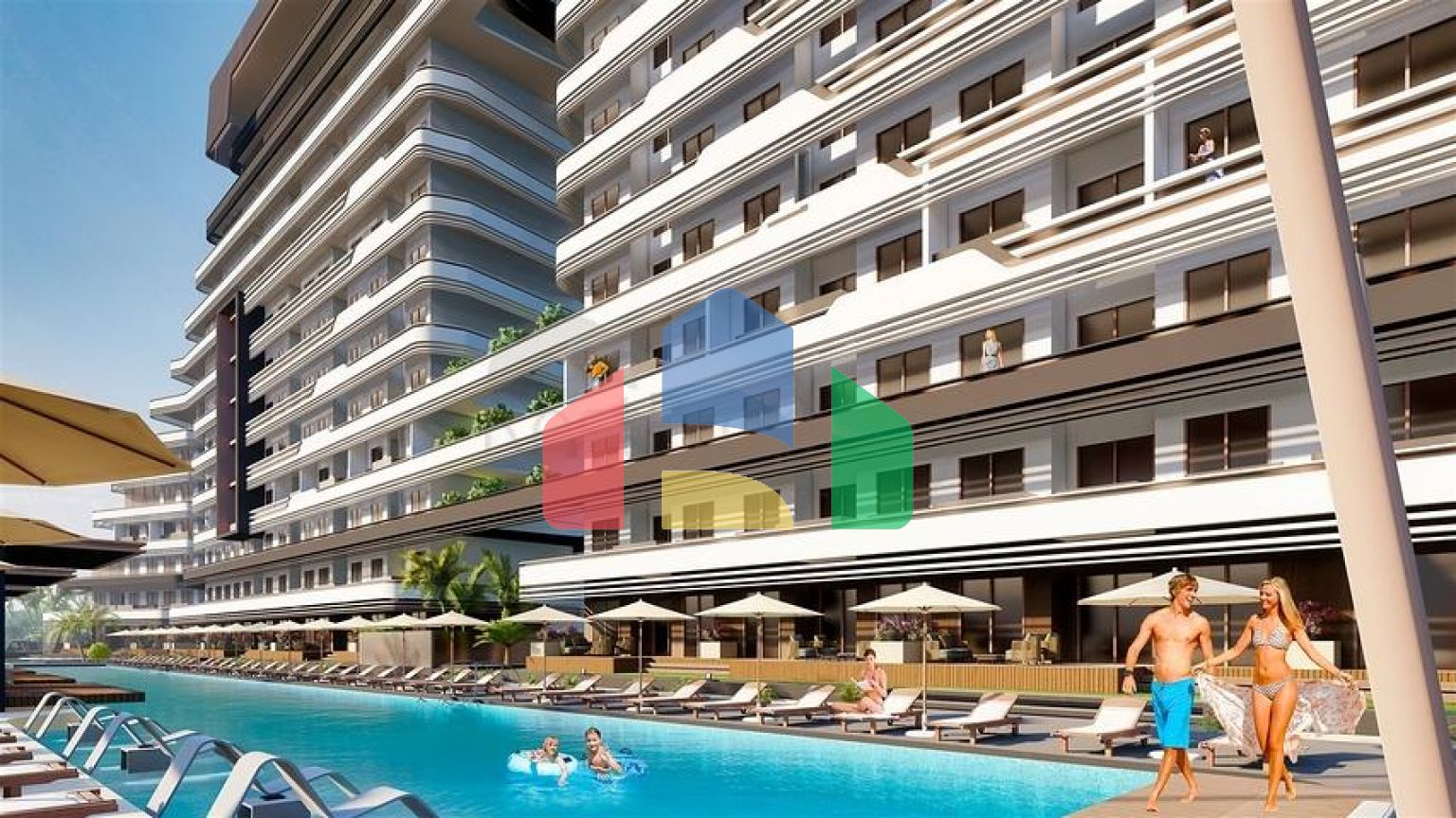 Квартира планування 2 + 1 в районі Алтинташ - Анталія