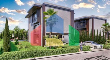 Вилла планировки 3+1, 4+2 в районе Алтынташ - Анталия Вилла планировки 3+1, 4+2 в районе Алтынташ - Анталия