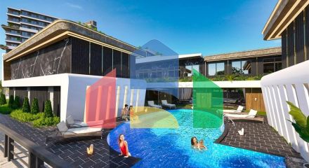Инвестиционный проект виллы в районе Алтынташ - Анталия