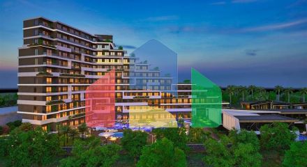 Инвестиционный проект виллы в районе Алтынташ - Анталия