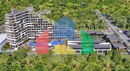 Инвестиционный проект виллы в районе Алтынташ - Анталия