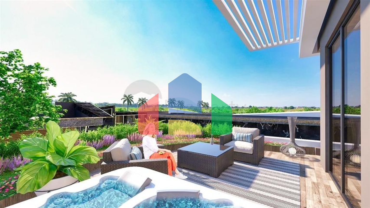 Инвестиционный проект виллы в районе Алтынташ - Анталия