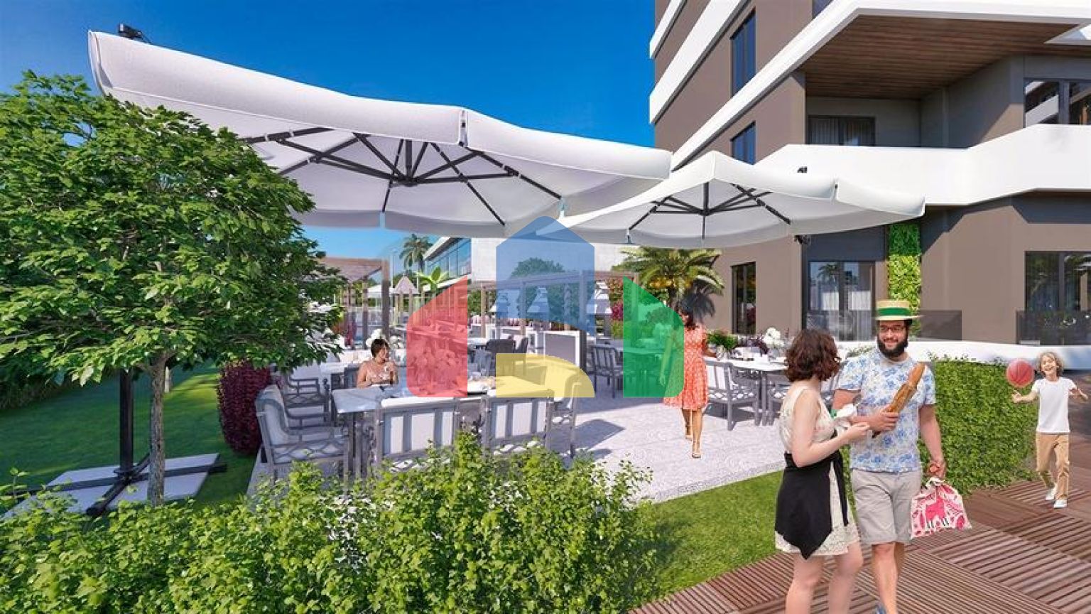 Инвестиционный проект виллы в районе Алтынташ - Анталия