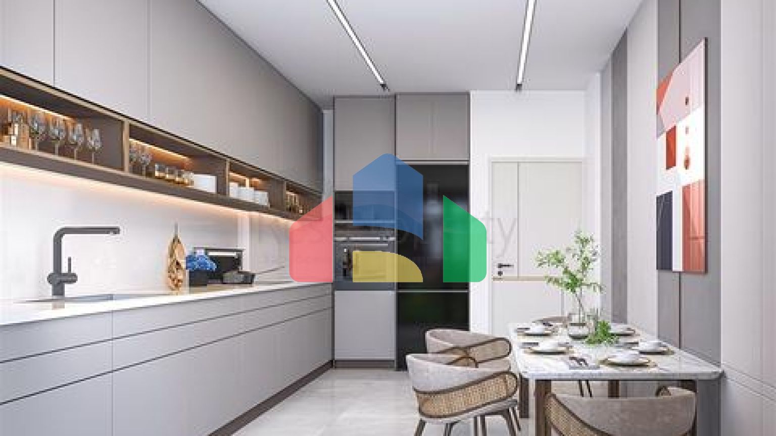 Инвестиционный проект виллы в районе Алтынташ - Анталия