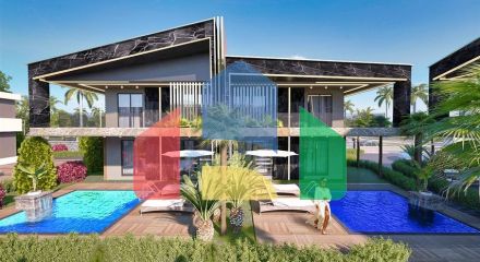 Инвестиционный проект виллы в районе Алтынташ - Анталия