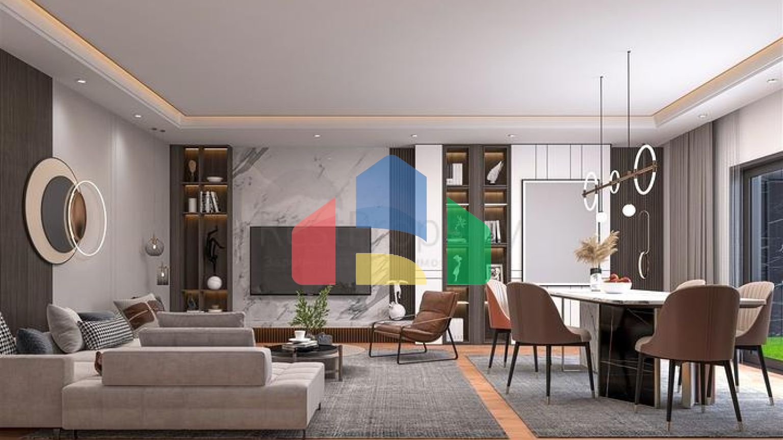 Инвестиционный проект виллы в районе Алтынташ - Анталия