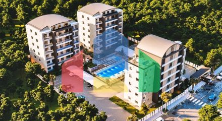 Інвестиційний проект в районі Алтинташ-Анталія