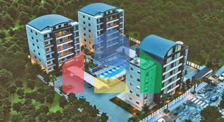 Инвестиционный проект в районе Алтынташ - Анталия