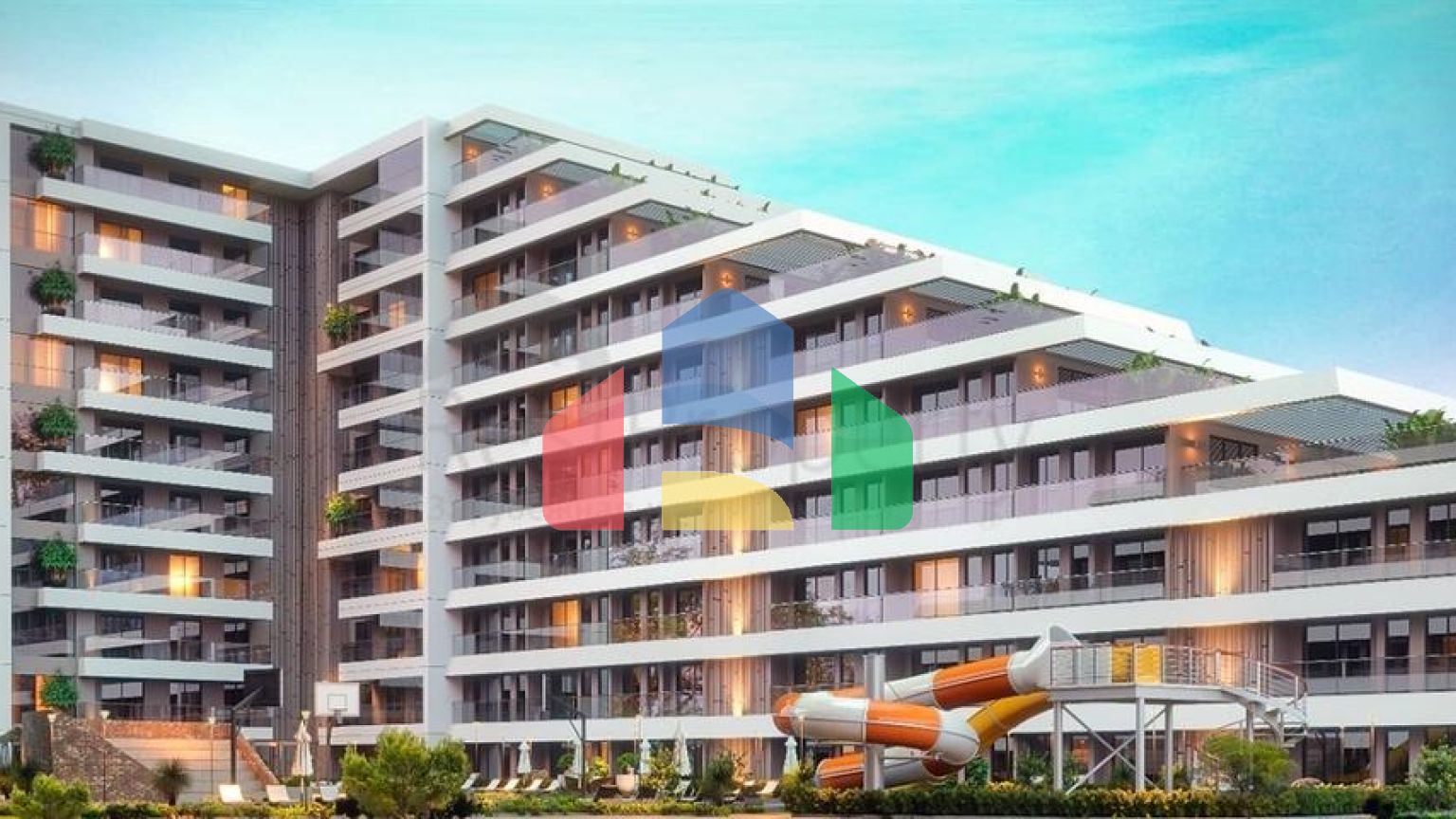 Квартира планування 1 + 1 в районі Алтинташ - Анталія