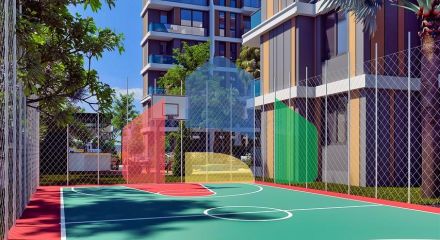 Квартира планування 1 + 1 в районі Алтинташ - Анталія