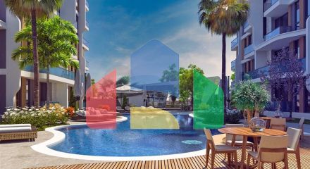 Квартира планування 1 + 1 в районі Алтинташ - Анталія