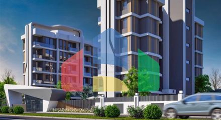 Квартира планування 1 + 1 в районі Алтинташ - Анталія