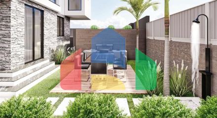 Вилла планировки 6+1 в микрорайоне Эрменек - Анталия