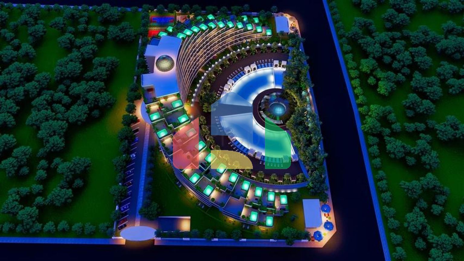 Квартиры планировки 1+1 в районе Алтынташ - Анталия