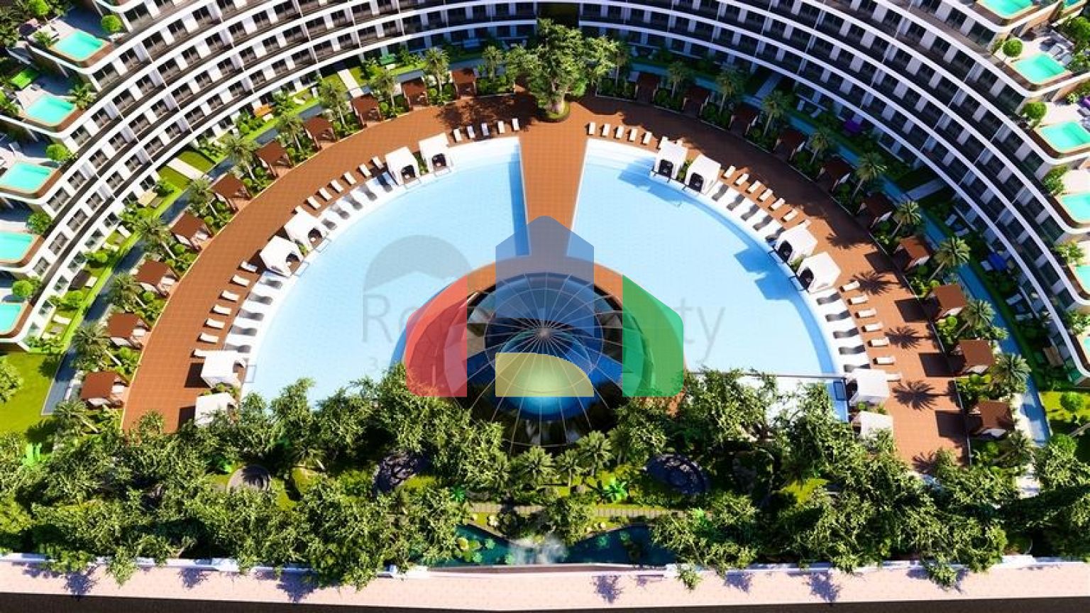 Квартиры планировки 1+1 в районе Алтынташ - Анталия