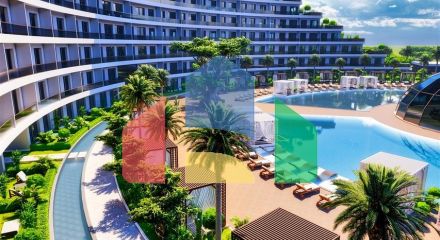 Квартиры планировки 1+1 в районе Алтынташ - Анталия