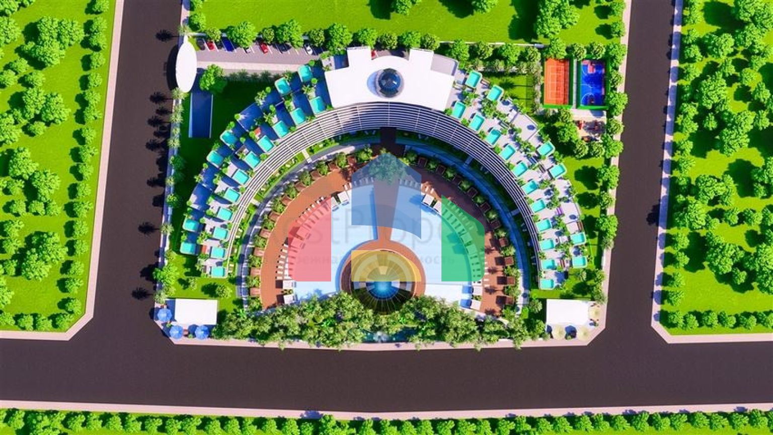 Квартиры планировки 1+1 в районе Алтынташ - Анталия