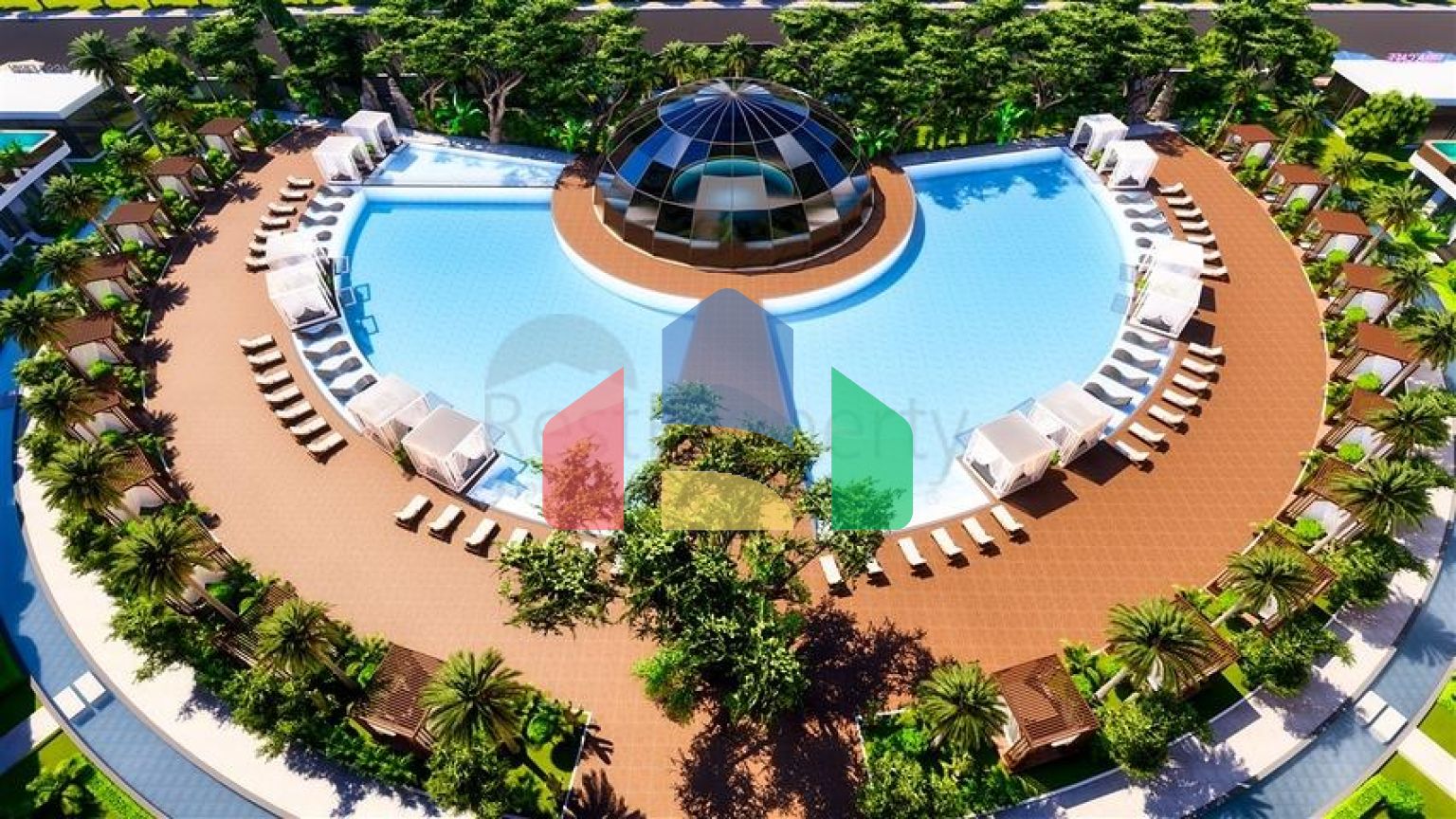 Квартиры планировки 1+1 в районе Алтынташ - Анталия