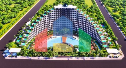 Квартиры планировки 1+1 в районе Алтынташ - Анталия