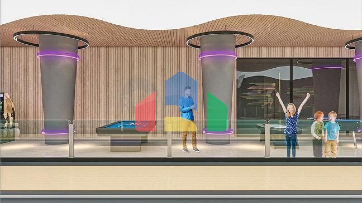 Квартира планування 1 + 1 в районі Алтинташ - Анталія