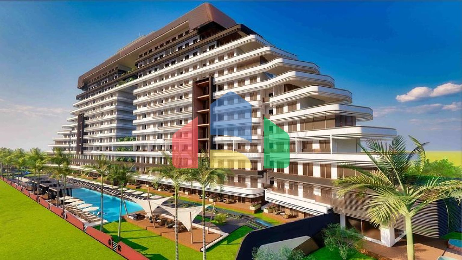 Квартира планування 1 + 1 в районі Алтинташ - Анталія