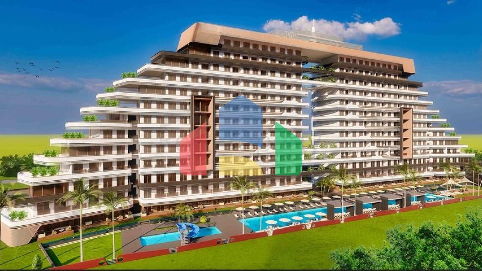 Квартира планування 1 + 1 в районі Алтинташ - Анталія