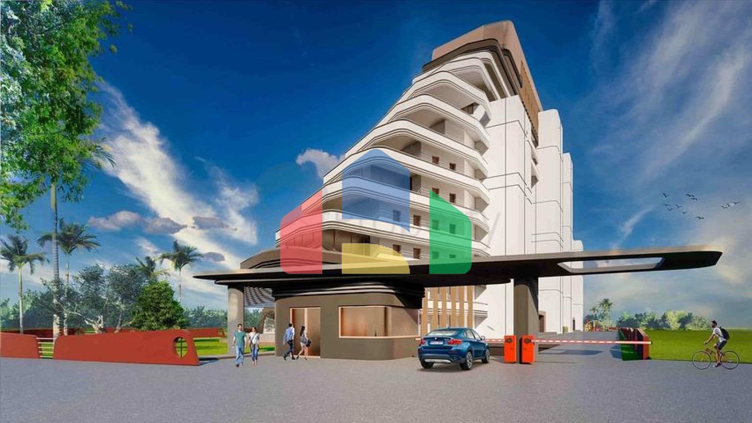 Квартира планування 1 + 1 в районі Алтинташ - Анталія