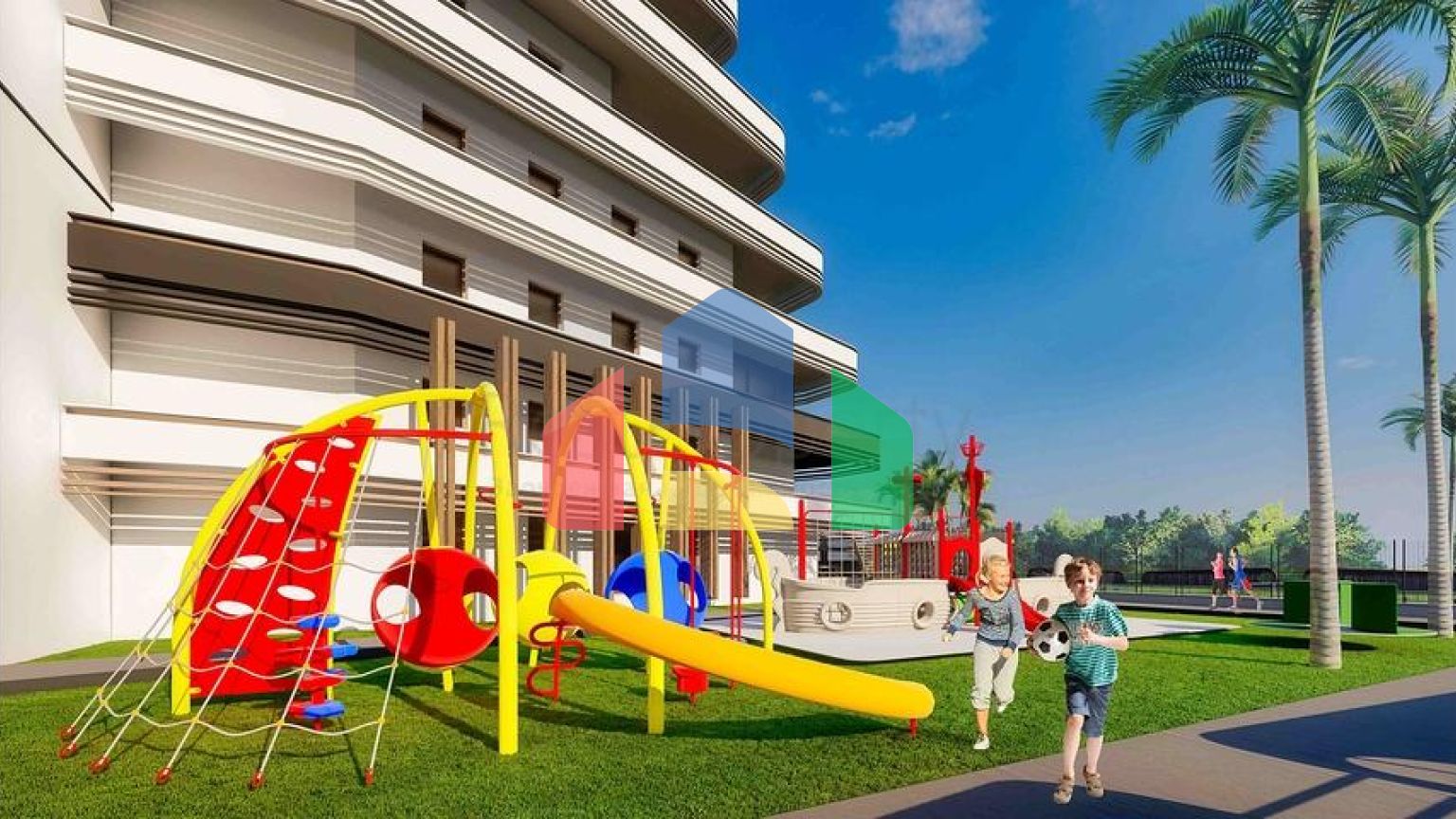 Квартира планування 1 + 1 в районі Алтинташ - Анталія