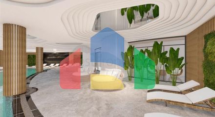 Квартири планування 1 + 1 в комплексі класу люкс в районі Алтинташ - Анталія