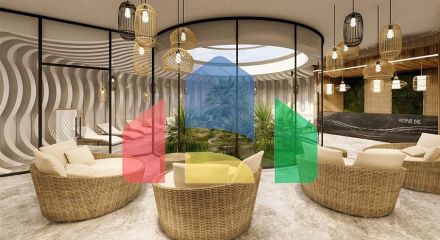 Квартири планування 1 + 1 в комплексі класу люкс в районі Алтинташ - Анталія