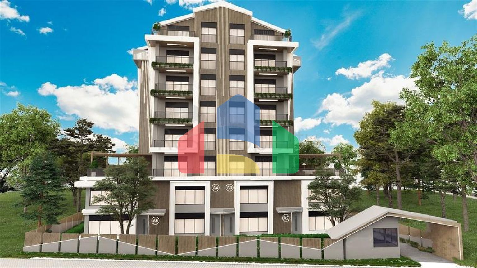 Инвестиционный проект в районе Алтынташ - Анталия