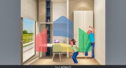 Квартира планування 2 + 1 в районі Алтинташ - Анталія