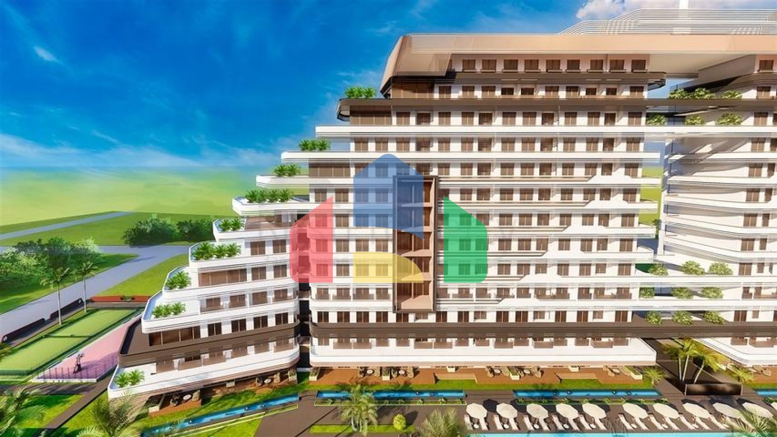 Квартира планування 2 + 1 в районі Алтинташ - Анталія