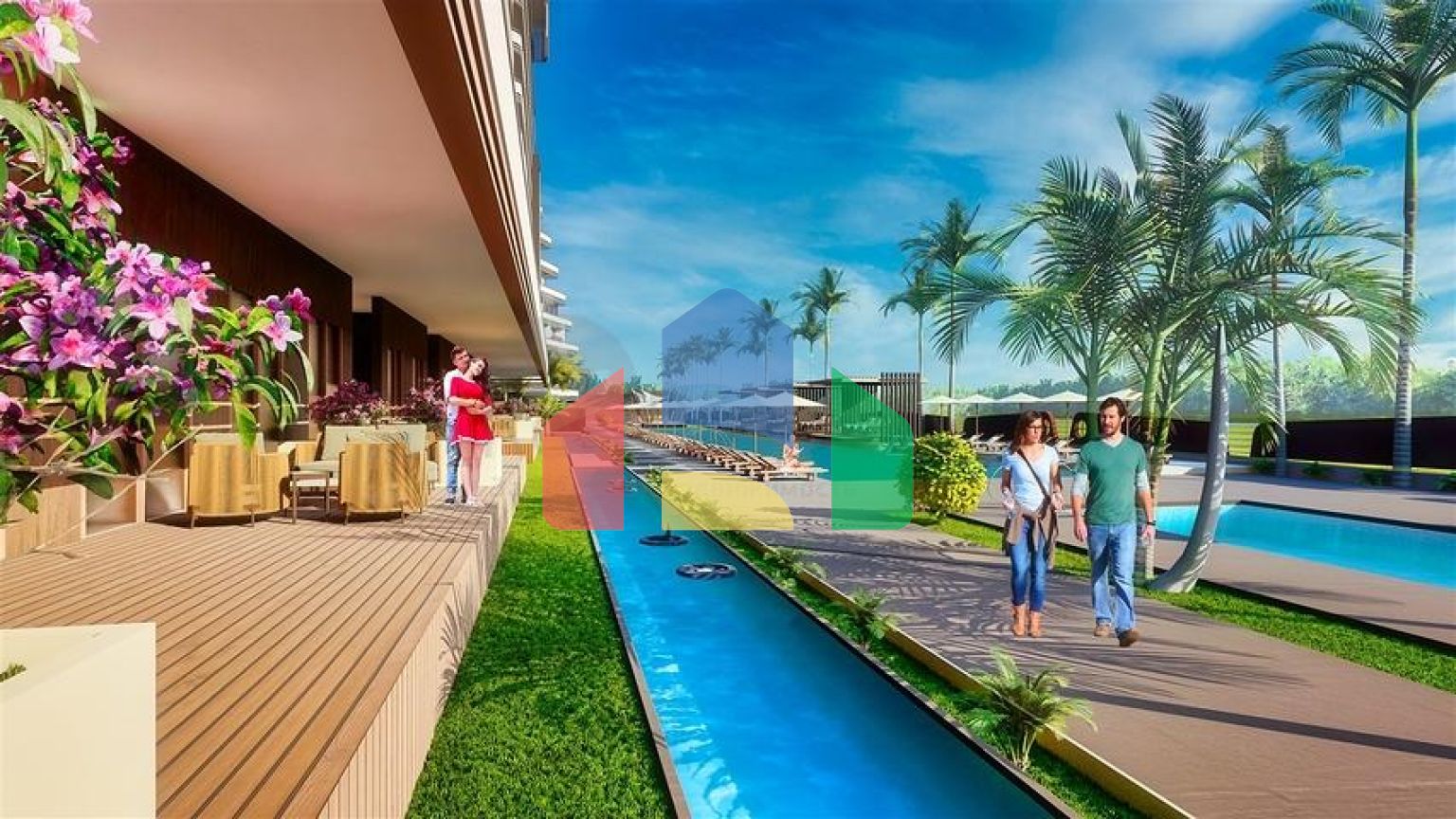 Квартира планування 2 + 1 в районі Алтинташ - Анталія